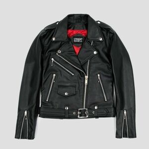 STRAIGHT TO HELL leather jacket